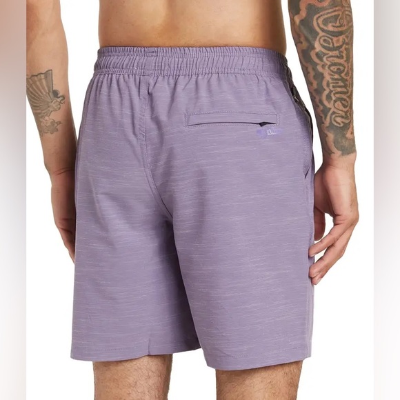 {Mr. Swim} Side Striped Volley Swim Trunks in Lavender - Men’s XXL - NWT - Picture 2 of 10